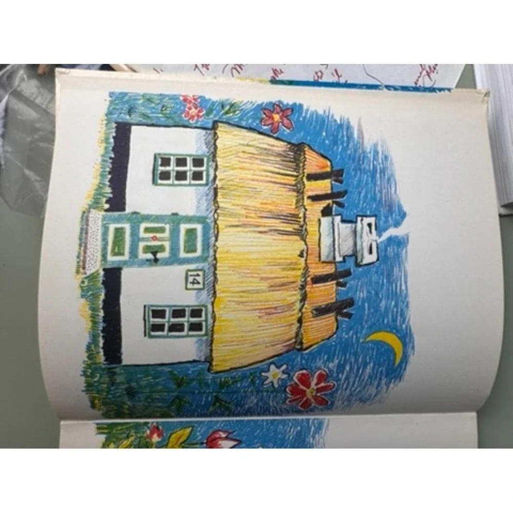 Vintage‎ Latvian Childrens Book Jacob Joachim Illustrated Nursery Decor